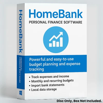 HomeBank Personal Finance software for Accounting, Budgeting, Expense Tracking + - Image 1 of 4