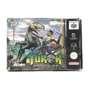 NINTENDO N64 - TUROK, módulo embalaje original CIB - Imagen 1 de 5