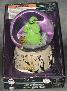 Nightmare Before Christmas Oogie Boogie Light Up Snomotion musikalische Wasserkugel - Bild 1 von 3