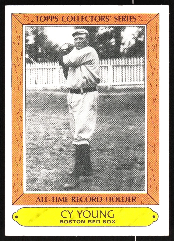 1985 Woolworth's Topps Boardwalk & Baseball Trading Card #44 Cy Young - Image 1 of 1