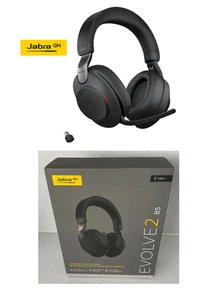Jabra Evolve2 85 Wireless PC Headset  - USB-C  Microsoft Teams - Picture 1 of 8