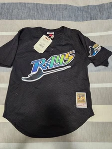 Mitchell & Ness Tampa Bay Devil Rays Wade Boggs 12 1998 Trikot Large Youth 14 16 - Bild 1 von 17