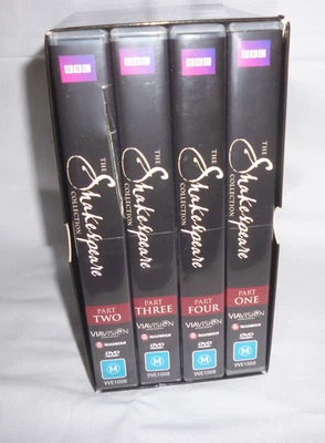 The Complete SHAKESPEARE COLLECTION ~ BBC DVD ~ 38 DISC Boxed Set ~ good cond. - image 1 of 4