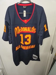 Vintage McDonald's All American Ltd.Ed. Dan Marino Jersey #13 Blue / Red Sz 56* - Picture 1 of 5