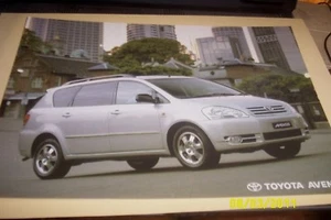 TOYOTA 2002 AVENSIS Australian Sales Leaflet - Picture 1 of 2