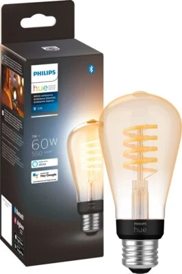 Philips Hue White Ambiance Filament ST19 Bluetooth LED Smart Bulb - Image 1 of 4