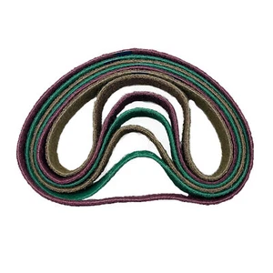 5/6er-Pack Messermacher Oberflächenkonditionierung 1/2 Zoll x 18 Zoll Schleifband Nylon - Bild 1 von 24