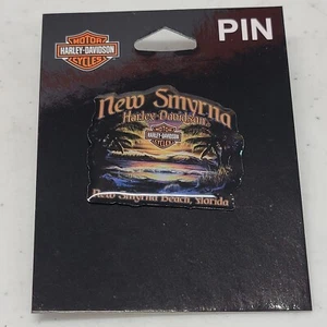 Nuevo Prendedor Chaleco Harley Davidson Nuevo Smyrna Beach Florida Distribuidor Coleccionable - Imagen 1 de 3