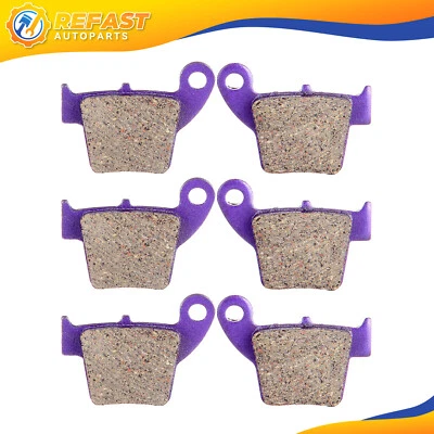 Rear Brake Pads For 2007-2009 2012 Honda CRF150R Expert CRF150RB Carbon Fiber - Image 1 of 4
