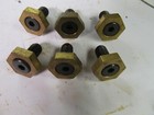 6 Mitee-Bite Products MB-6 Fixture Clamps Eccentric Cam Action 3/8-16 Hex Brass