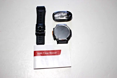 RELOJ INTELIGENTE S-100-T BOTÓN NARANJA DEPORTIVO IP68 PANTALLA TFT 1.45" Foto 1 de 4