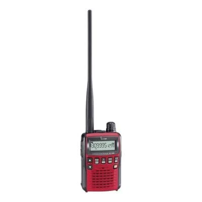 NEW Icom IC-R6 Metallic Red Handheld Wide Band Receiver 0.100-1309.995MHz Japan - Image 1 of 2