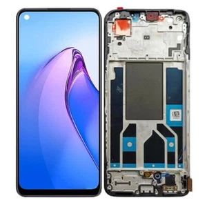 Pantalla LCD OLED + Pantalla táctil + Marco Huella digital para OPPO Reno 8 Reno8 5G CPH2359 - Imagen 1 de 2