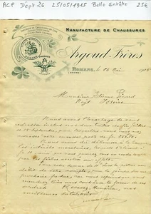 Dépt 26 - Romans - Belle Entête d'une Manufacture de Chaussures du 25/05/1915 - Picture 1 of 1