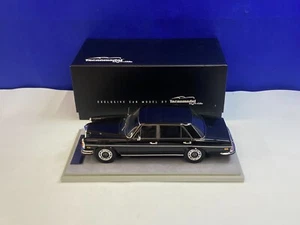 TECNOMODEL 1/18 SCALE BLACK 1968 MERCEDES BENZ 300 SEL 6.3 #24 OF 75 - Picture 1 of 16