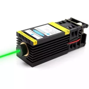 Fokussierbares 520nm 1W Flashling Alarm Lampe Grün Vogel Fahren Laser Modul 12V - Bild 1 von 6