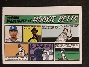 2022 Topps Heritage Comics Mookie Betts #73TC-8 - Picture 1 of 2