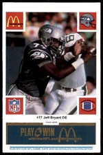 1986 McDonald's All-Star Team Full Game Pieces Unscratched Blue Jeff Bryant