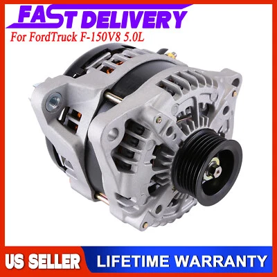 Alternator Replace 302 AL7783X GL-8647 AL3Z10346C For Ford Truck F-150 V8 5.0L - Image 1 of 4