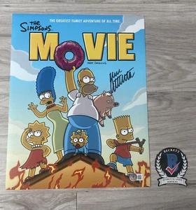 Dan Castellaneta Signed 11x14 Photo Homer The Simpsons Beckett QR Code COA 44 - Picture 1 of 3