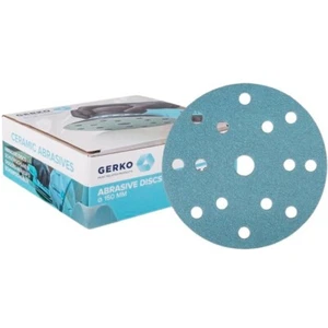Gerko Schleifscheiben blue ceramic P120 150mm 15 loch - Bild 1 von 2