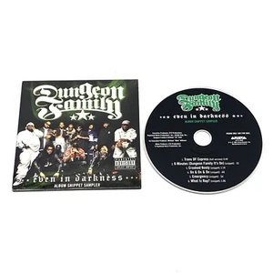 Selten! Dungeon Family - Even in Darkness Snippet Sampler DJ CD 2001 USA Backbone - Bild 1 von 3