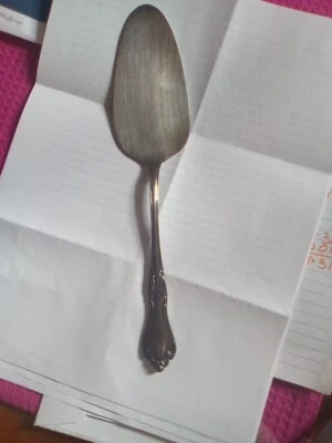 Silver Plated PIE, CAKE SERVER  - Image 1 of 4
