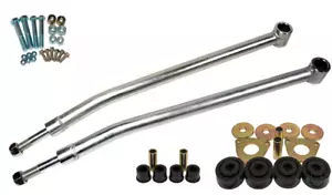 HEAVY DUTY BLACK CRANKED REAR RADIUS ARMS BY DEFENDER, DISCOVERY R/R LRC5093 - Picture 1 of 1