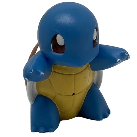 Pokemon Squirtle Tomy 1997 Nintendo 3" Figure With Sound Activation Tested Rare Cover
