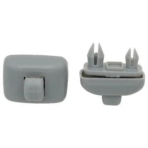 2CPS Sun Visor Gray Clip Holder Hook for Audi A3 A4 A4 Quattro S4 8E0857562A - Picture 1 of 8