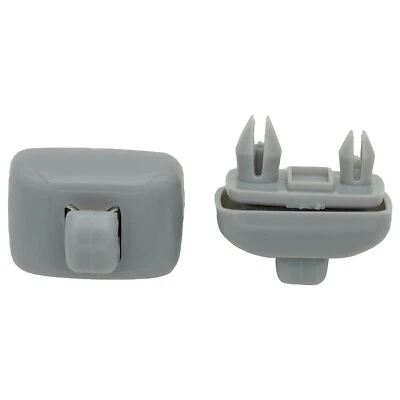 2CPS Sun Visor Gray Clip Holder Hook for Audi A3 A4 A4 Quattro S4 8E0857562A - Image 1 of 4