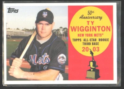 2008 Topps All-Rookie Team 50th Anniversary Ty Wigginton #AR89 - Image 1 of 2