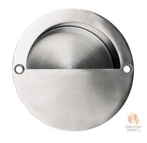 Ziehgriff Eclipse 90 mm Edelstahl rund bündig Ziehgriff - Bild 1 von 3