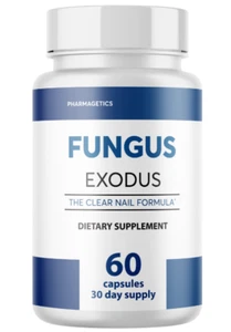 Fungus Exodus Clear Nail Formula 30 Day Supply 60 Capsules - Picture 1 of 3