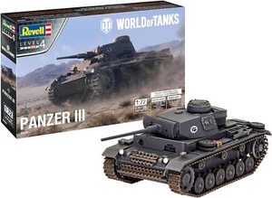 Revell 03501 World of Tanks PzKpfw.III AUSF.L, escala 1:72, nivel 4 - Imagen 1 de 8