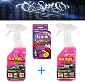 X2 MAFRA Last Touch Express Cera Liquida Per Auto 500+500ml + Panno Applicazione - Foto 1 di 3