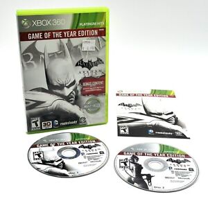 Batman: Arkham City Game of the Year Edition (Microsoft Xbox 360, 2012) CIB