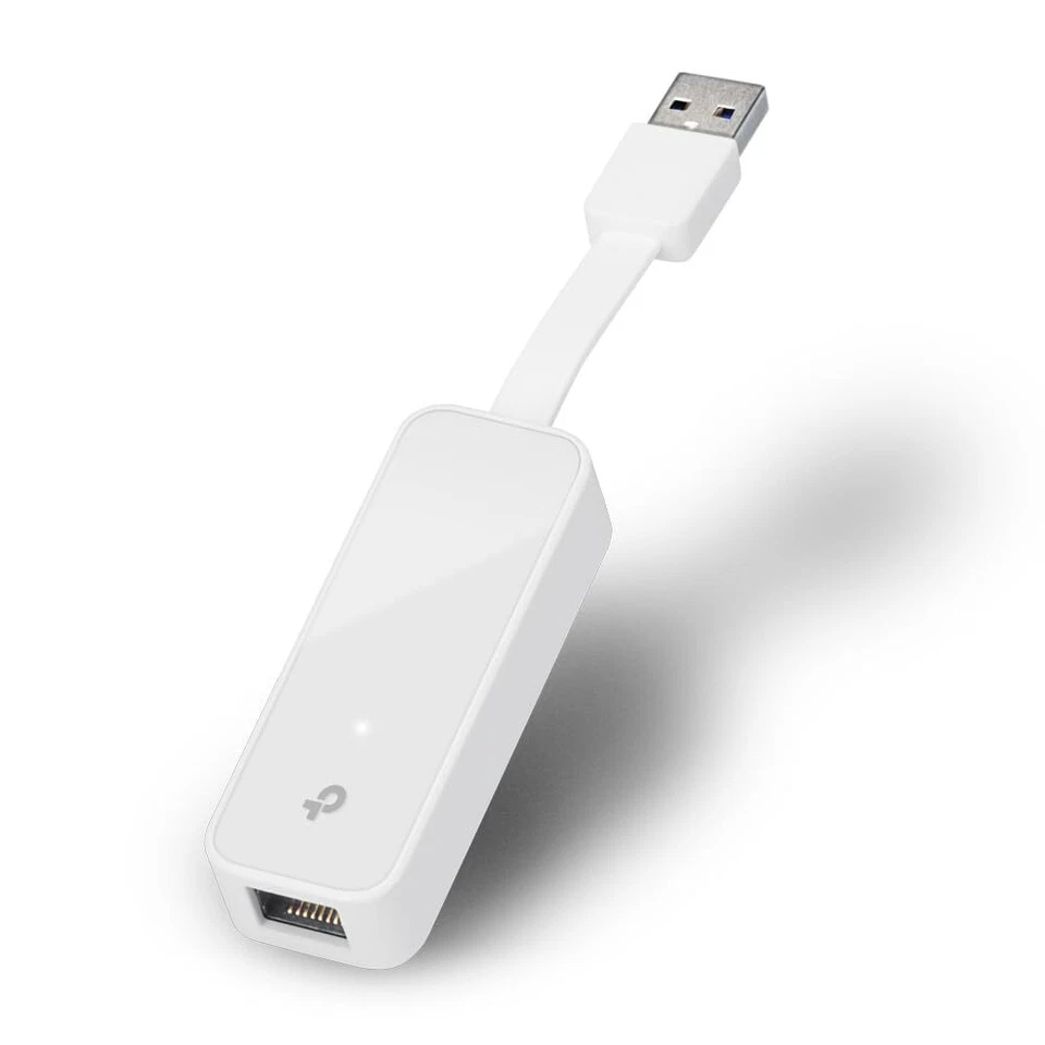 Adaptador UE300 -USB 3.0 A Gigabit Ethernet 10/100/1000, PC o portátiles, blanco - Imagen 1 de 4