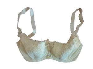 Sujetador de balcón Bravissimo LN220 UK 28F amarillo mezcla con aros acolchado forrado en algodón - Imagen 1 de 3