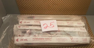 Vistalab 25mL Low-Insertion Force Serological Pipet (lot of 25 sealed) 4090-0025 - Picture 1 of 6