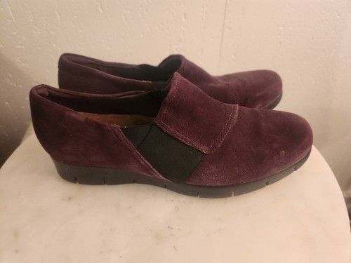 Scarpe mocassini Clarks Artisan da donna in camoscio marrone taglia 8 5 #5