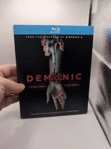 Demonic Bluray Brand New w/ OOP Slipcover - Picture 1 of 4