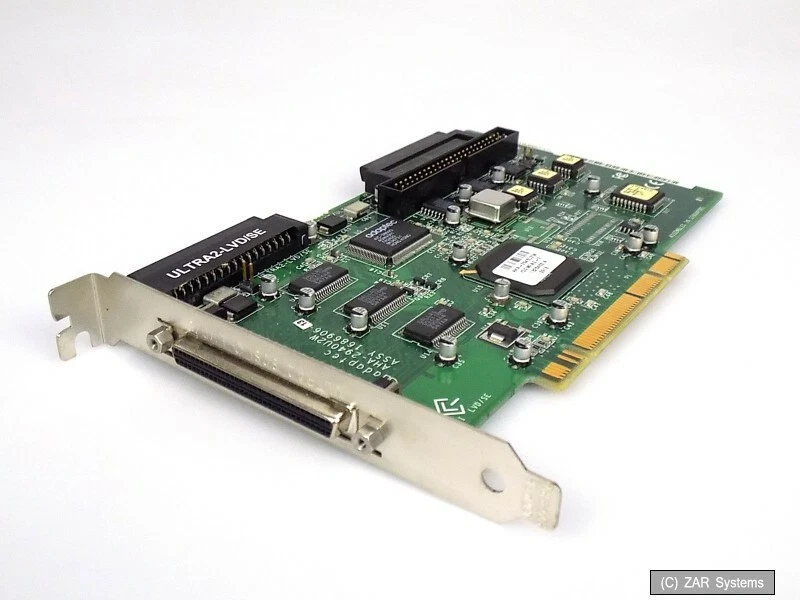 Adaptec AHA-2940U2W 1686906 1820400 1686907 PCI Host Adapter SCSI Ultra2 bis 25m - Image 1 of 1
