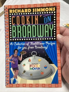 Richard Simmons Cookin' On Broadway Cookbook Spiral Bound  Booklet - Picture 1 of 9