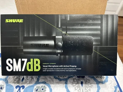 Shure SM7dB Dynamic Cardioid Vocal Microphone           Does Have Serial Number - Image 1 of 4
