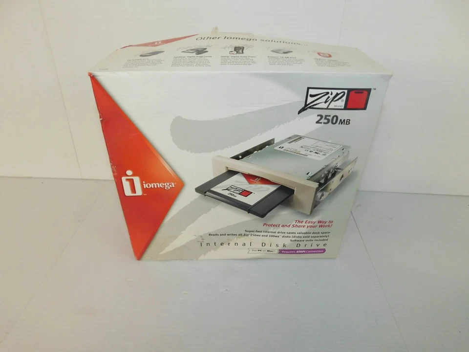Iomega Interne Laufwerk 250MB Modell Z250ATAPI - Neu (SPM90) - Bild 1 von 4