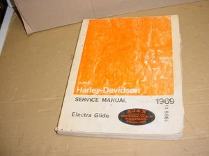 Harley Davidson 1959-1969 Electra Glide Factory Repair Service Manual 14929 - Picture 1 of 5