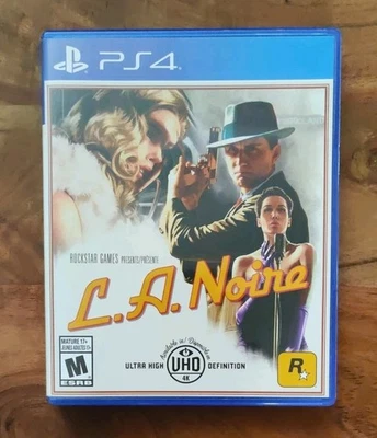 PlayStation 4 L.A. NOIRE Noir Rockstar Sony PS4 Mint Condition FREE SHIP - Image 1 of 3
