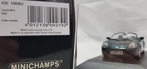 Minichamps 1/43 - TOYOTA MR 2 CABRIOLET – 2000 – VERDE LE 744 pz. - Foto 1 di 18