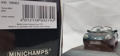 Minichamps 1/43 - TOYOTA MR 2 CABRIOLET – 2000 – VERDE LE 744 pz. - Immagine 1 di 4